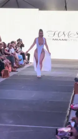 Stunning catwalk