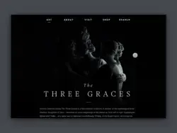 Dark Themed Website Design | Web Design Inspiration