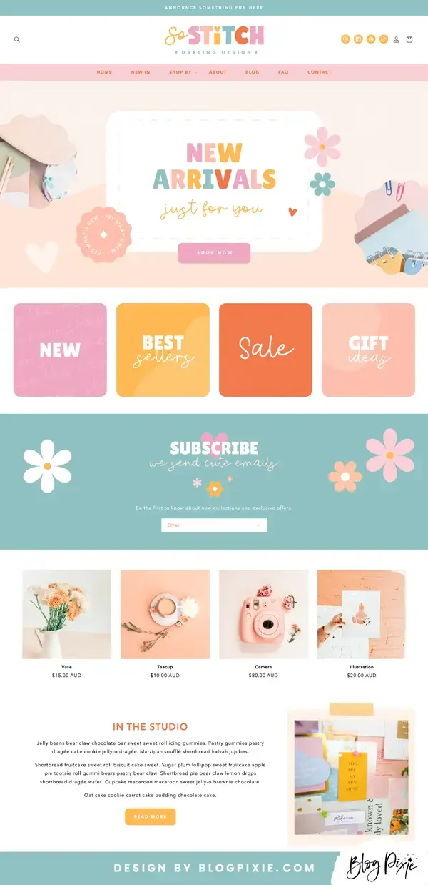 Shopify Theme Template - Shopify Store Design