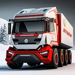 Truck Concept Design Florian Mack // A.I. Driven