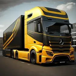 Truck Graphics Concept Design Florian Mack // A.I. Driven