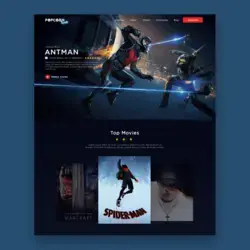 Movie web design