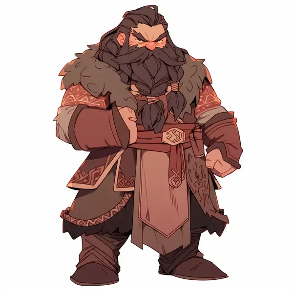 A dwarf for D&D