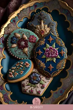 Victorian Decorated Cookies