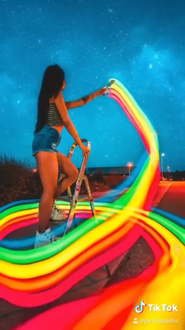 light painting photography