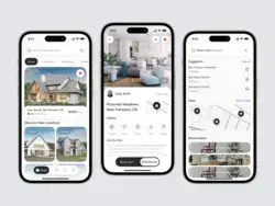 Homefin - Real Estate Apps by Rania Ameera for Uranus Team on Dribbble