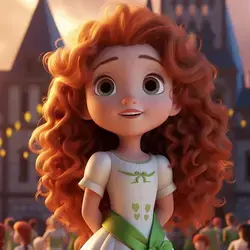 Merida princess girl