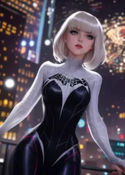 Spider-Gwen [Night city]