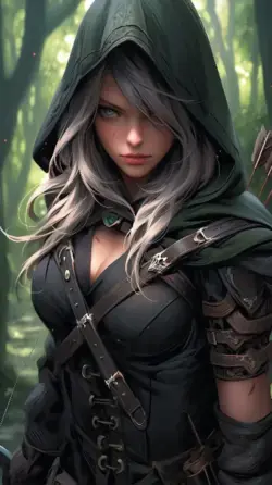 Hooded Fantasy Character