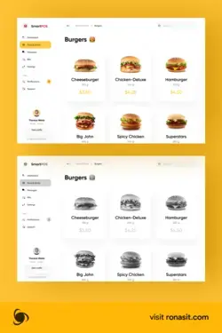 Point of Sale System App Design | UI/UX Design