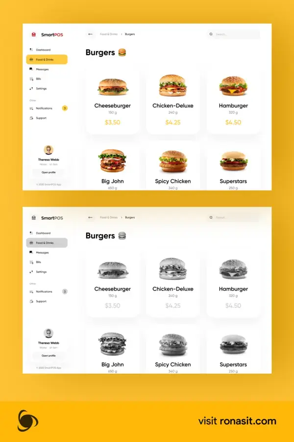 Point of Sale System App Design | UI/UX Design