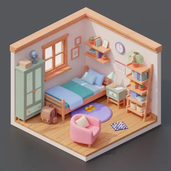 Isometric Room