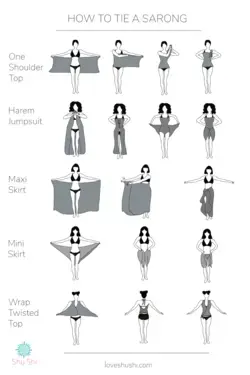 How to Tie a Sarong