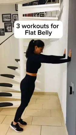 3 workouts for a flat belly!🔥