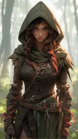 Hooded Fantasy Character