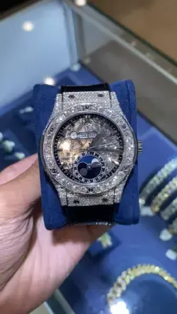 This Custom Diamond Hublot Watch has the WOW Factor Every Luxury Watch Needs