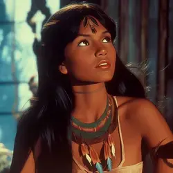 Pocahontas AI generated 🪶