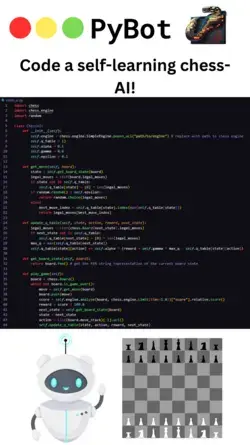 Code a self-learning chess AI! |PyBot