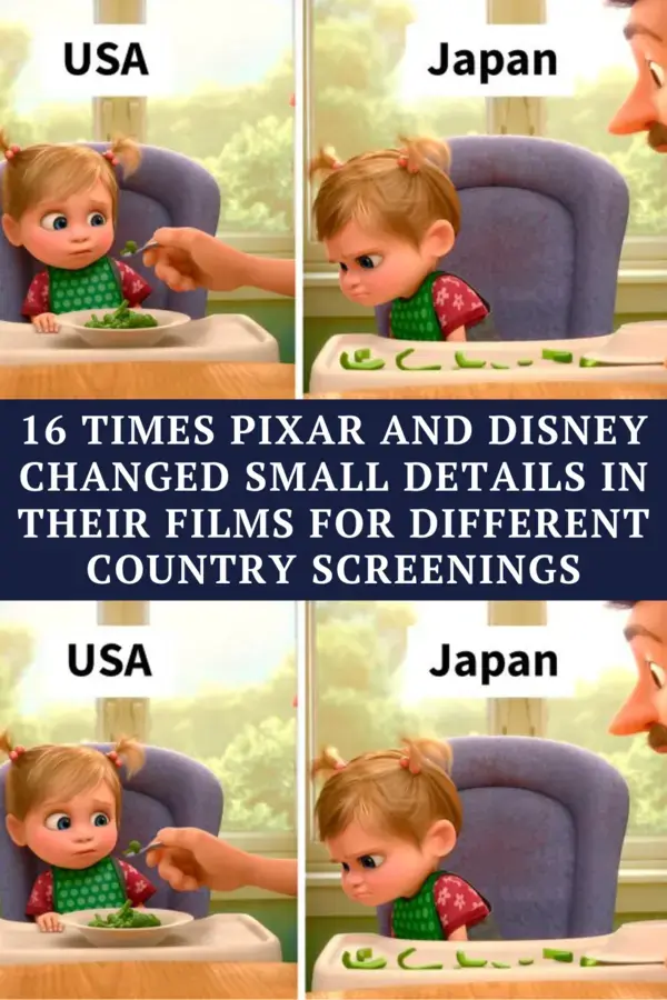 16 Times Pixar And Disney Changed Small Details In Their Films For Different Country Screenings