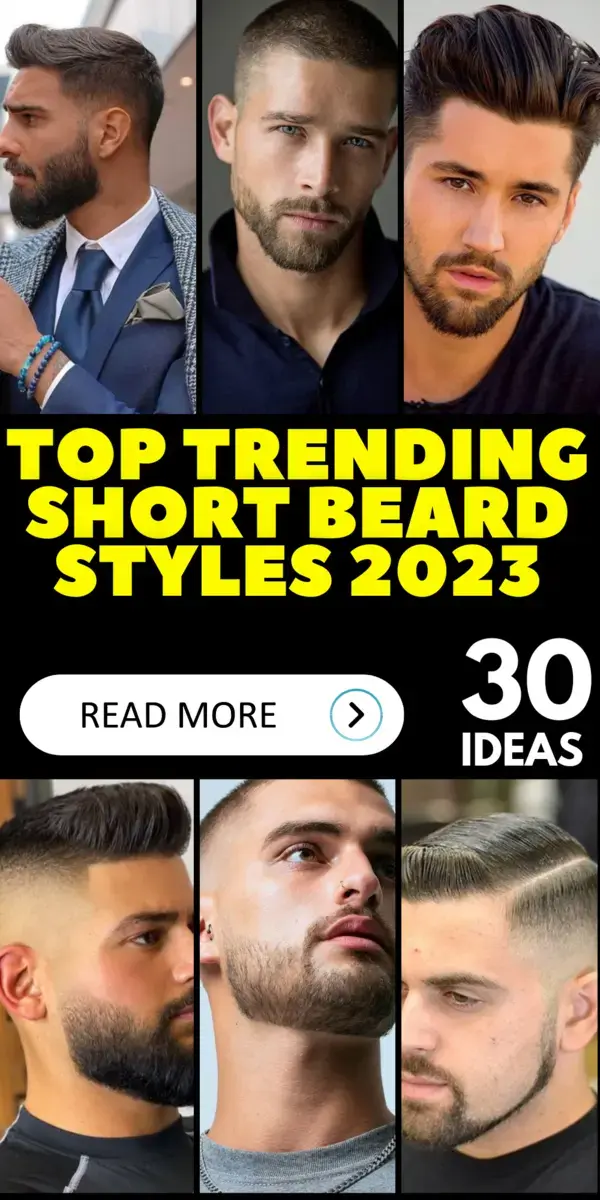 Flaunt Your Style with Short Beard Styles: Embrace the Sharpness of a Short Fade.