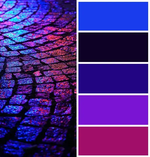 Blue Purple Color Palette