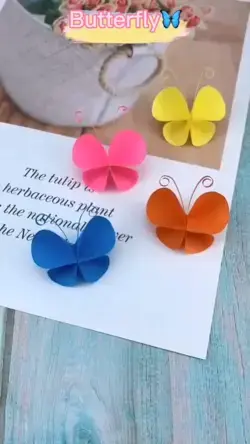 DIY Paper Butterfly - Amazing Paper Craft Ideas