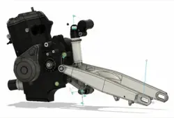 ADV700 Rear Suspension Linkage Design