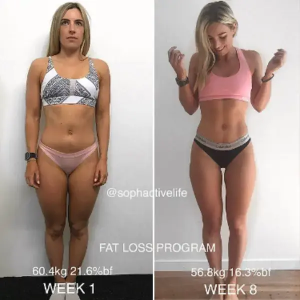 Personal trainer shares the steps that helped her to shed body fat