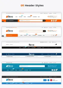Revo - Responsive MultiPurpose HTML 5 Template (Mobile Layouts Included) by magentech