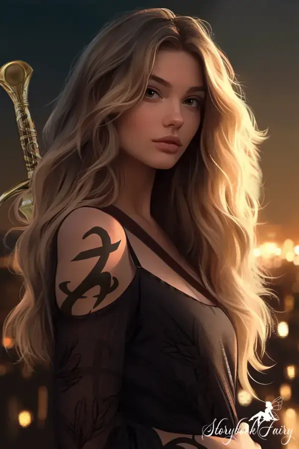 Emma Carstairs (The dark Artifices by Cassandra Clare) - AI Art by StorybookFairy