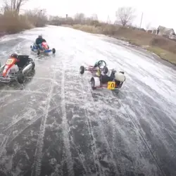 Ice karting