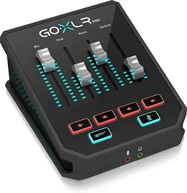 TC Helicon GoXLR MINI Online Broadcast Mixer with USB/Audio Interface and Midas Preamp, PC Compatible Only : Amazon.co.uk: Musical Instruments &amp; DJ