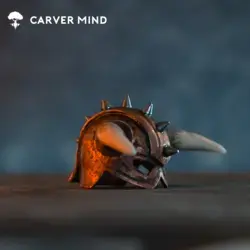 Miniature helmets - made of copper caps - Spartan, PubG, Viking