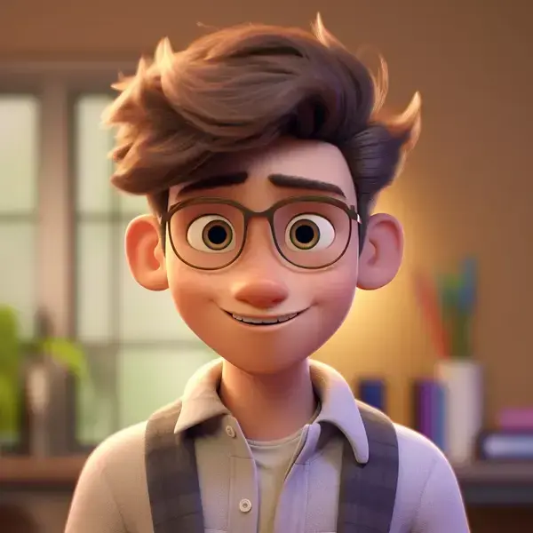 Ahandsome boy,3d character from Disney Pixar, superdetail,blender, soft lighting, ip, blind